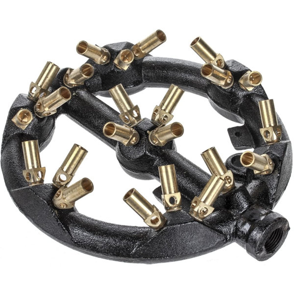 DuraSteel Natural Gas Jet Burner For Outdoor Wok Range, Grilling, Stir